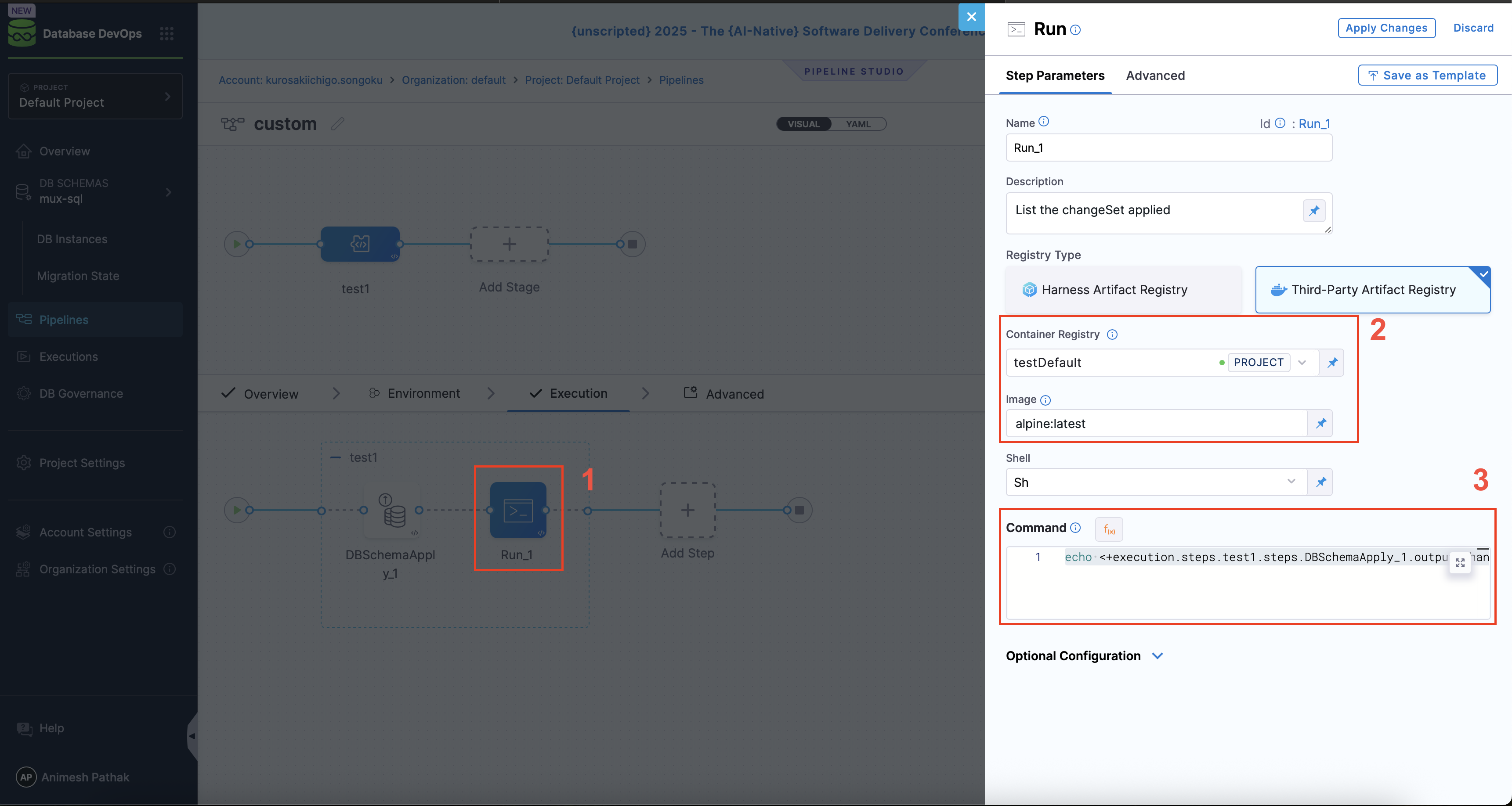Apply ChangeSets Expression